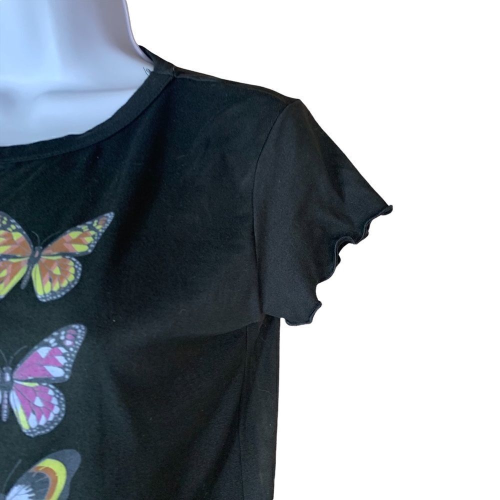 Ruby & Lace short sleeve Butterfly Crop Top - Picture 4 of 6